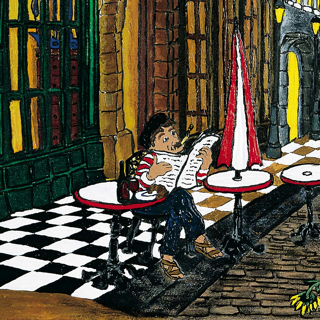  Rue du Boeuf à Lyon - Pastis & Gauloises en terrasse